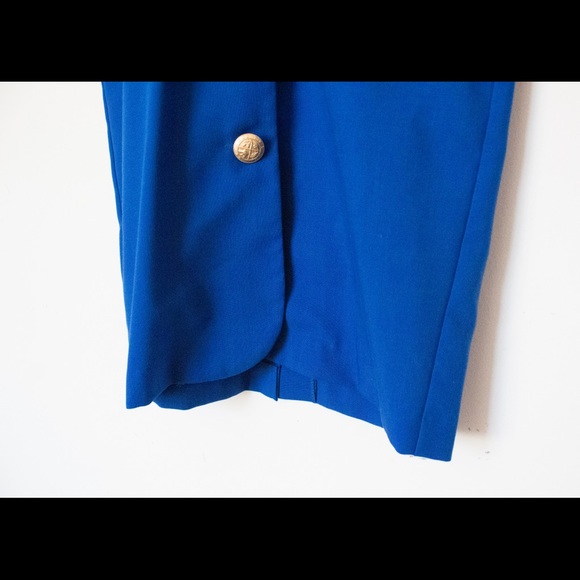 Zarr Collection | Vintage 80’s/90’s Blue & White Short Sleeve Dress | Size 8 - Picture 12 of 12